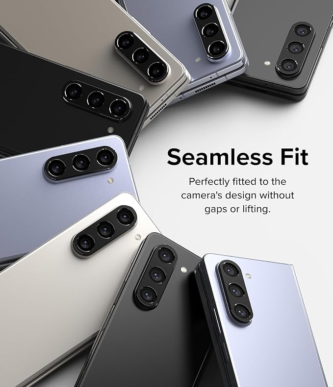 Entronix 2-Pack for Samsung Galaxy Z Fold4, Clear Camera Lens Protector, Easy Installation - Entro Retail
