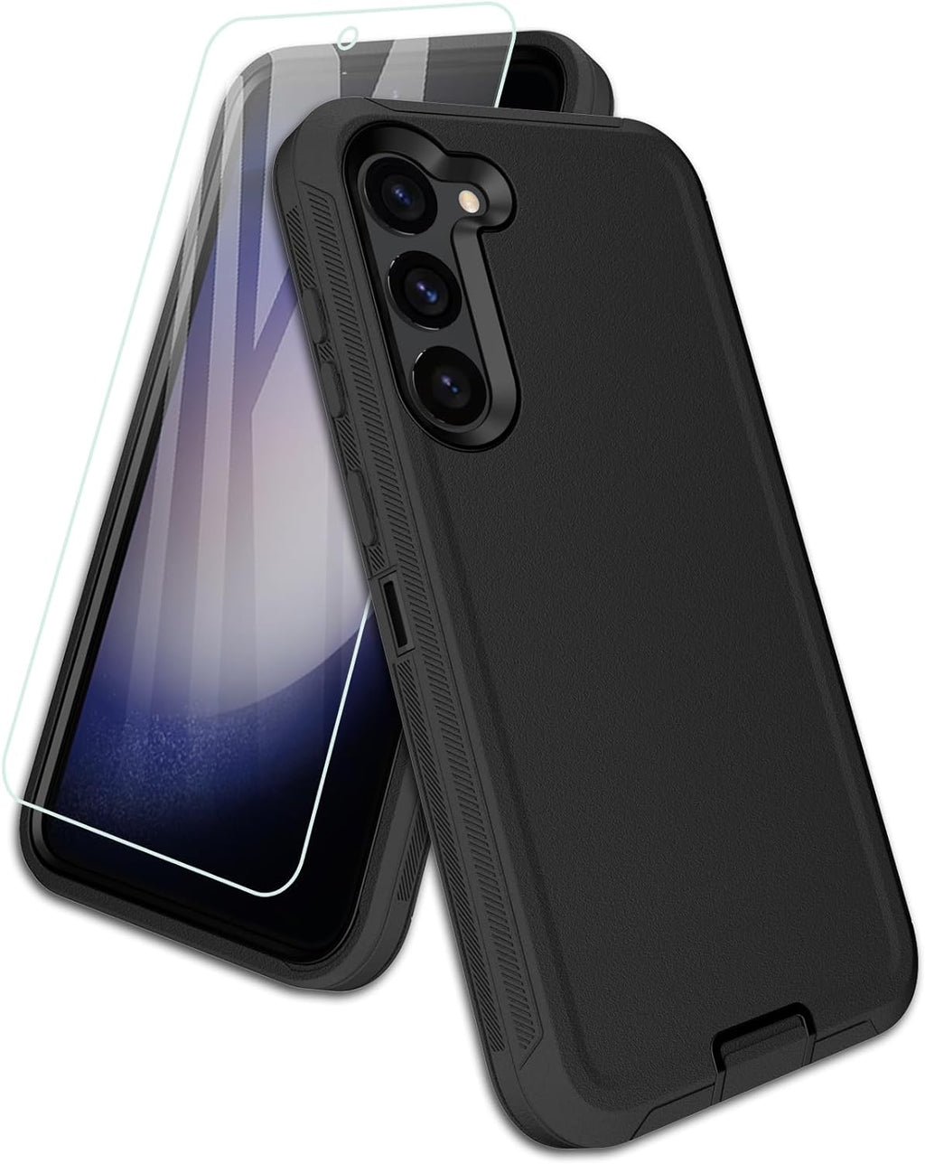 Entronix 2-in-1 Bundle for Samsung Galaxy A53, Heavy Duty Case & Clear Tempered Glass Screen Protector, Full Protection & Easy Installation - Entro Retail
