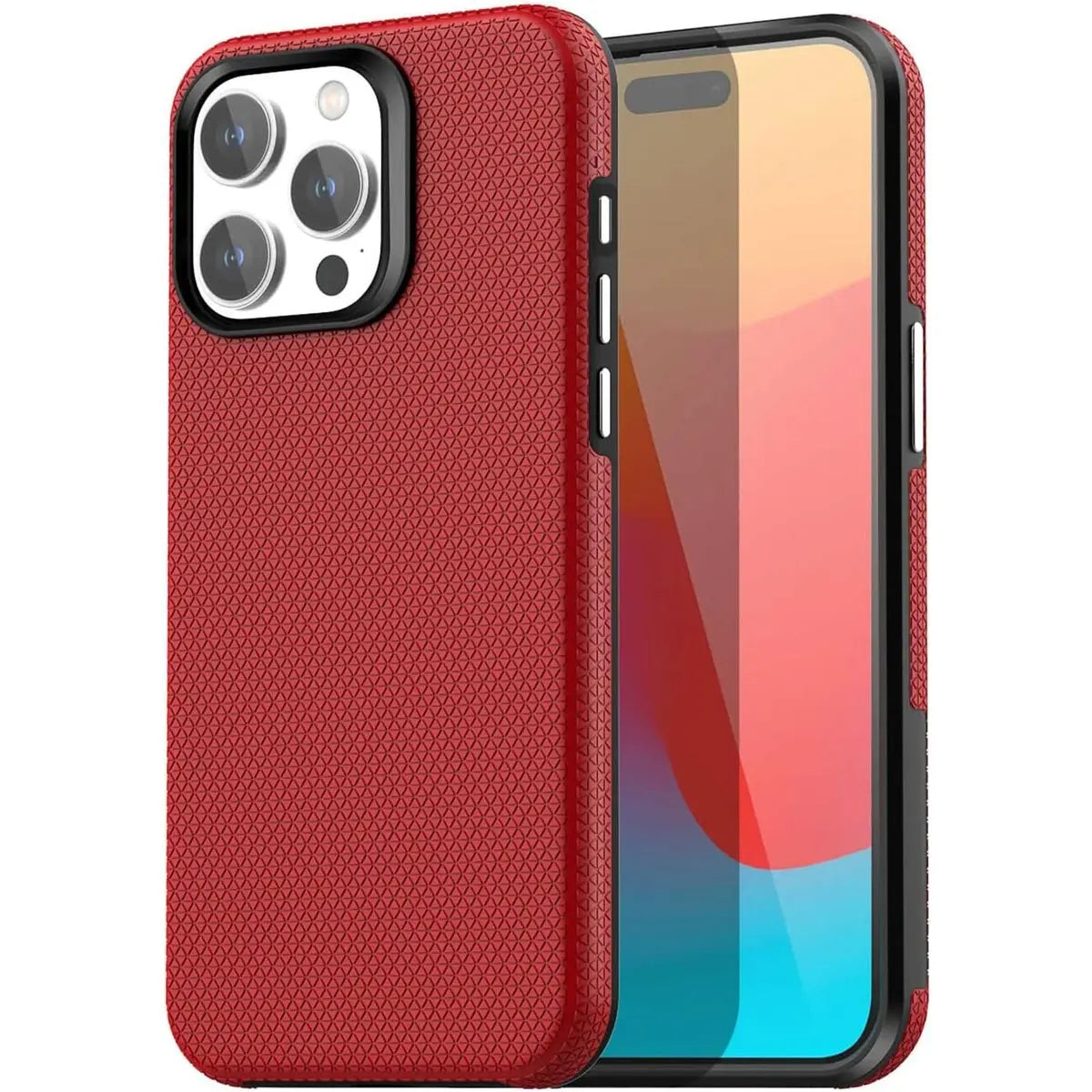 Entronix Case Compatible with iPhone 15 Pro - Anti-Slip Rugged Shockproof Cover - Entronix