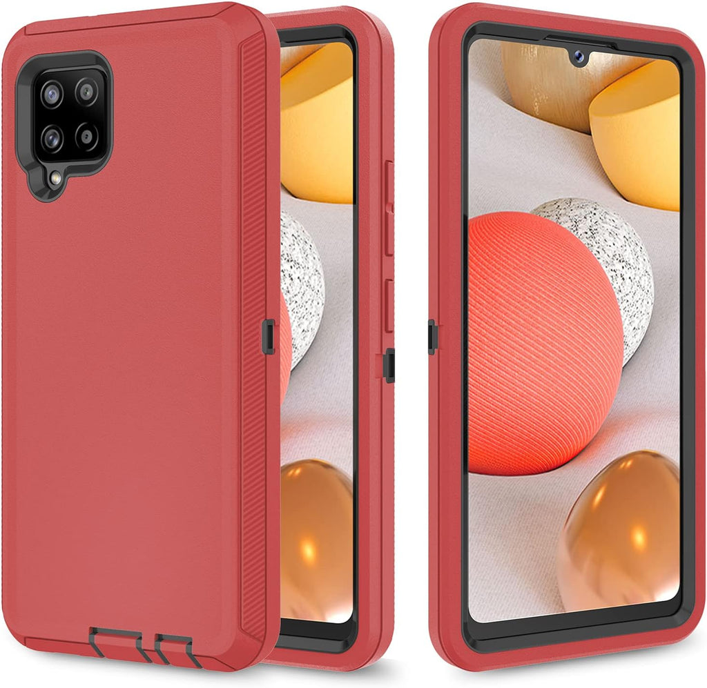 Entronix Heavy Duty Case for Samsung Galaxy A12, Triple-Layer & Full Protection, - Entro Retail