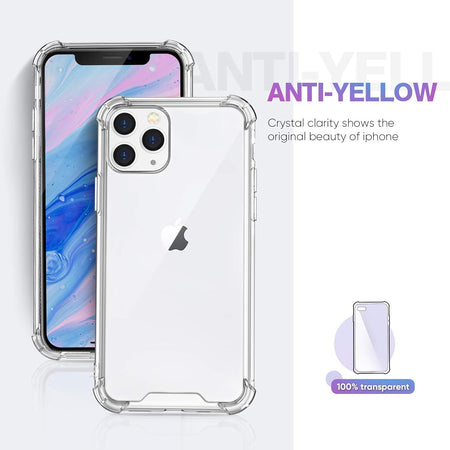 Entronix Apple iPhone 11 Pro Max Crystal Clear TPU Case - Entro Retail
