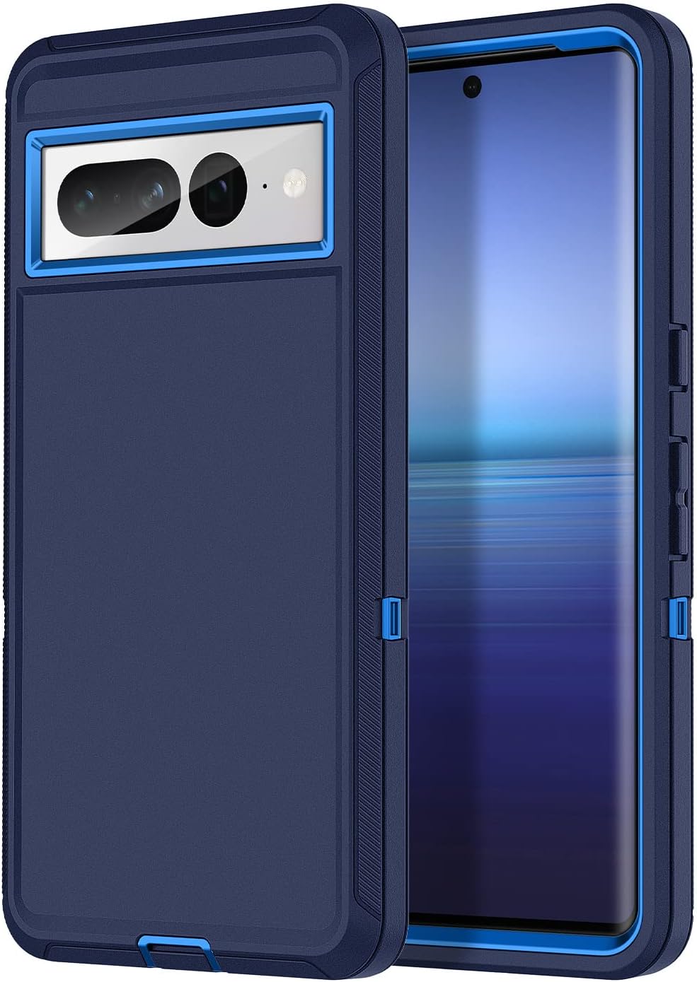 Entronix Heavy Duty Case for Google Pixel 7 Pro, Triple-Layer & Full Protection, - Entro Retail