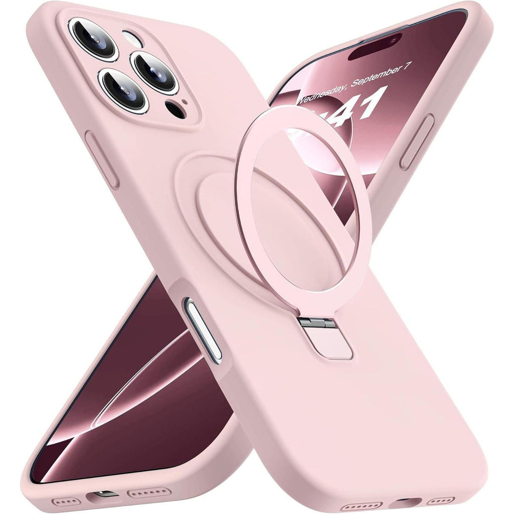 i16 Pro Max MS Silicone Ring - Pink