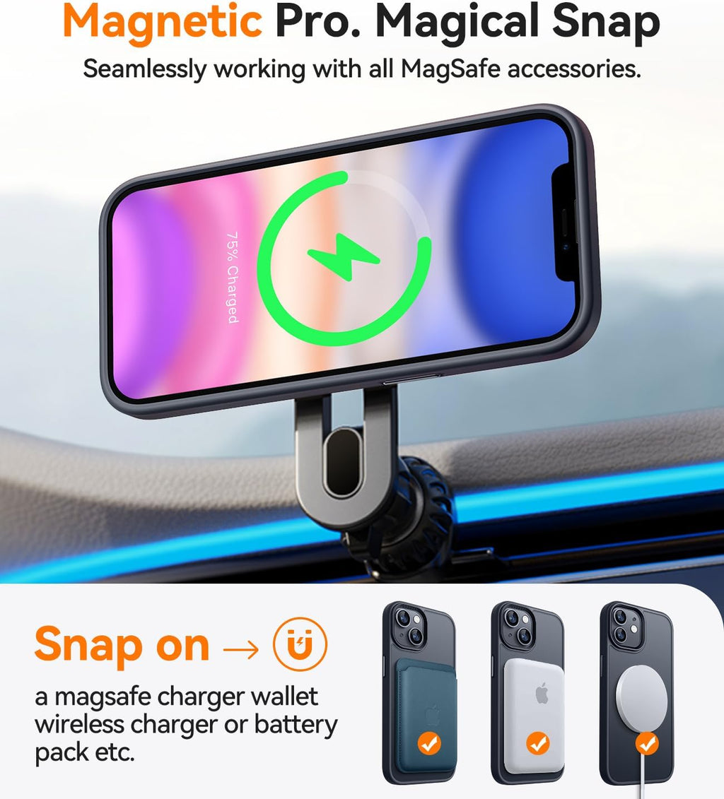 Entronix Sturdy Case for Apple iPhone 12/12 Pro, [Magnetic-Compatible] Matte Bumper Cover, - Entro Retail