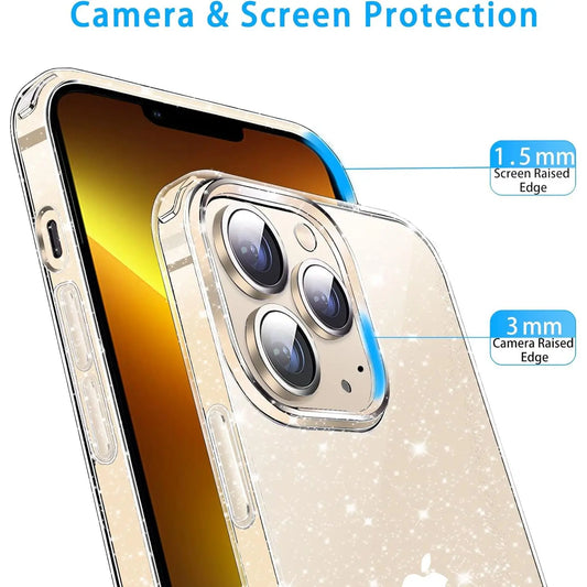 Entronix Apple iPhone 11 Pro Crystal Clear Case - Glitter - Entro Retail
