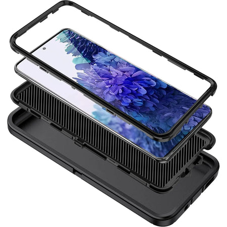 Entronix Heavy Duty Case for Samsung Galaxy S24 Plus, Triple-Layer & Full Protection, - Entro Retail