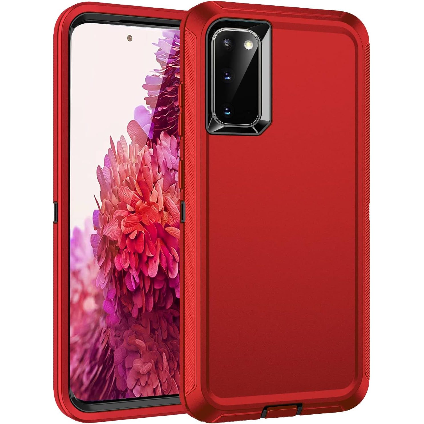 Entronix Heavy Duty Case for Samsung Galaxy S20 FE, Triple-Layer & Full Protection, - Entro Retail