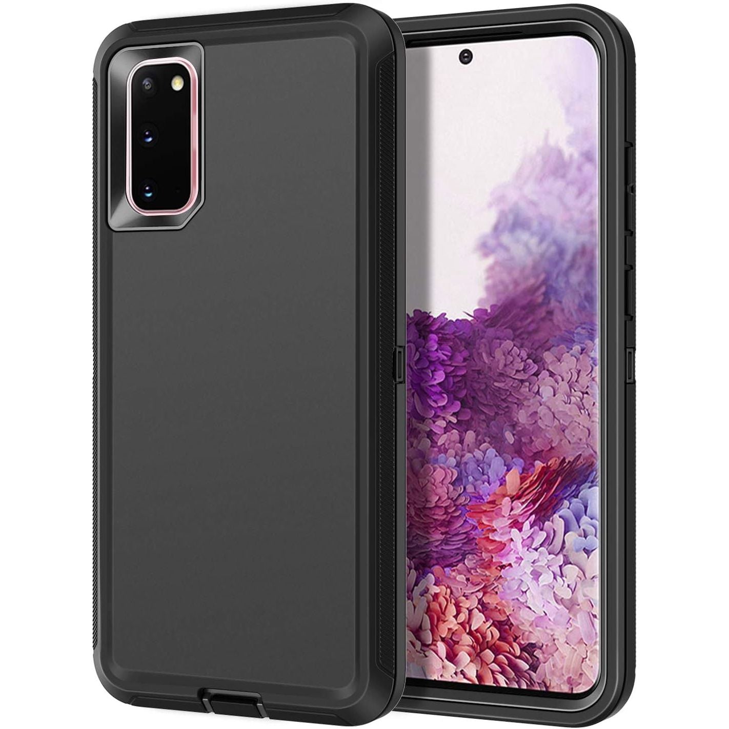 Entronix Heavy Duty Case for Samsung Galaxy S20 Plus, Triple-Layer & Full Protection, - Entro Retail