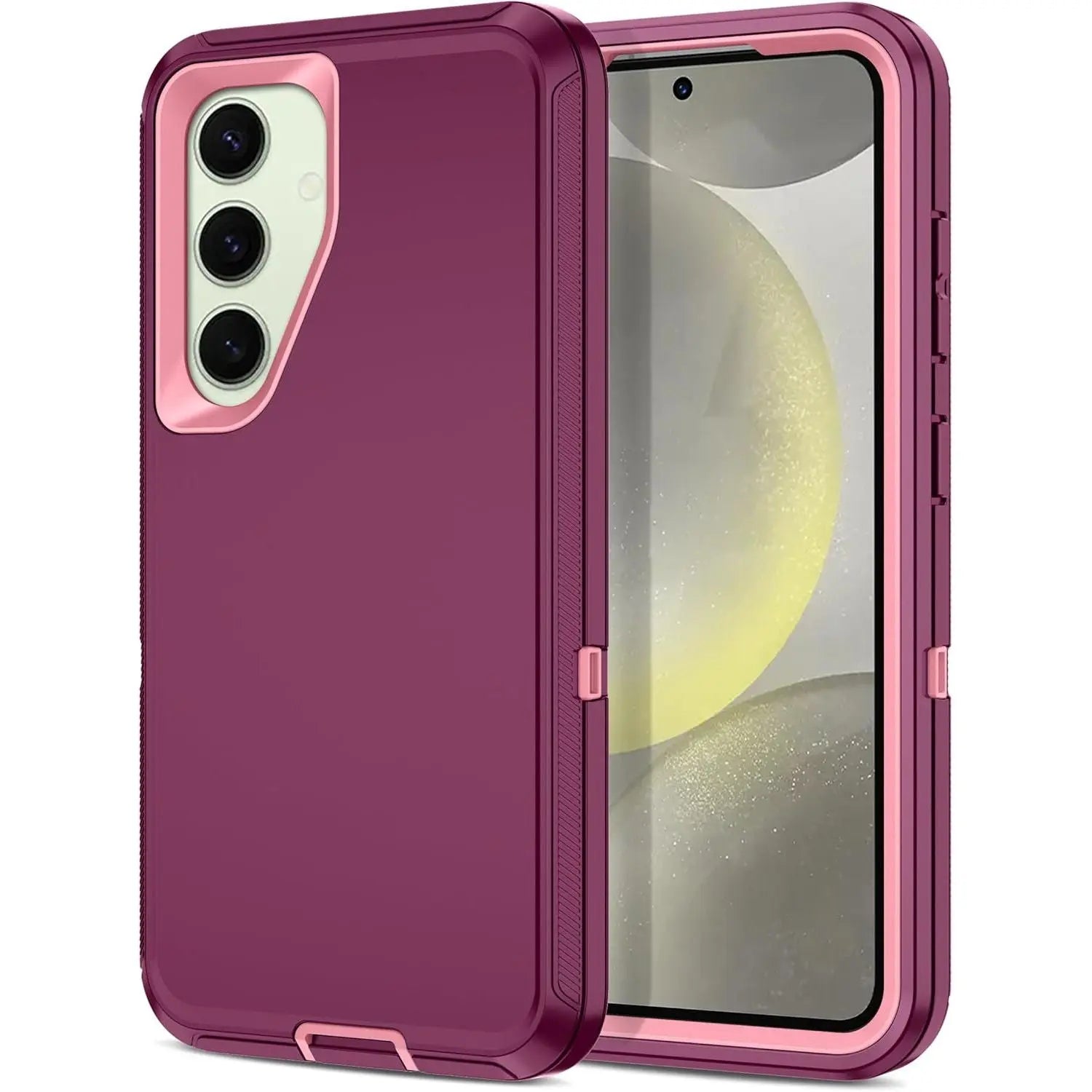 Entronix Heavy Duty Case for Samsung Galaxy S24, Triple-Layer & Full Protection, - Entro Retail