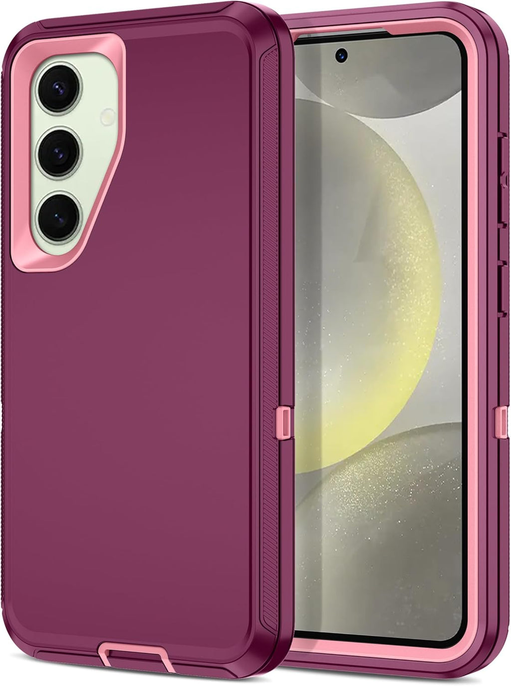 Entronix Heavy Duty Case for Samsung Galaxy S24 Plus, Triple-Layer & Full Protection, - Entro Retail