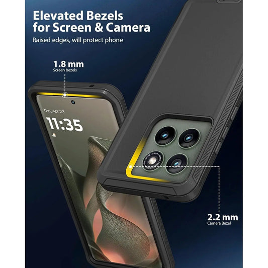 Entronix Case Compatible with Moto G 5G 2025 - Triple-Layer Heavy Duty Protection - Entronix