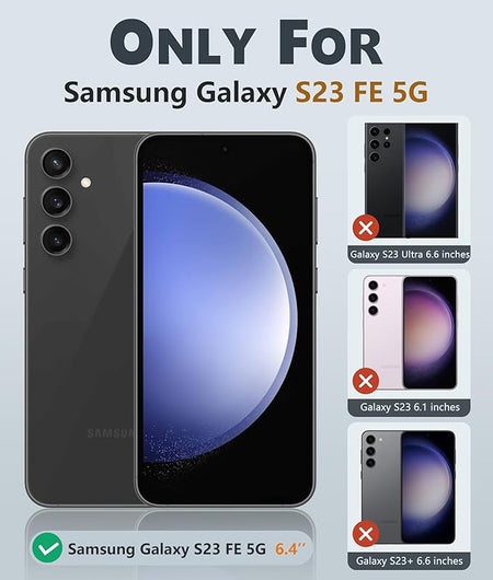 Entronix Heavy Duty Case for Samsung Galaxy S23 FE, Triple-Layer & Full Protection, - Entro Retail