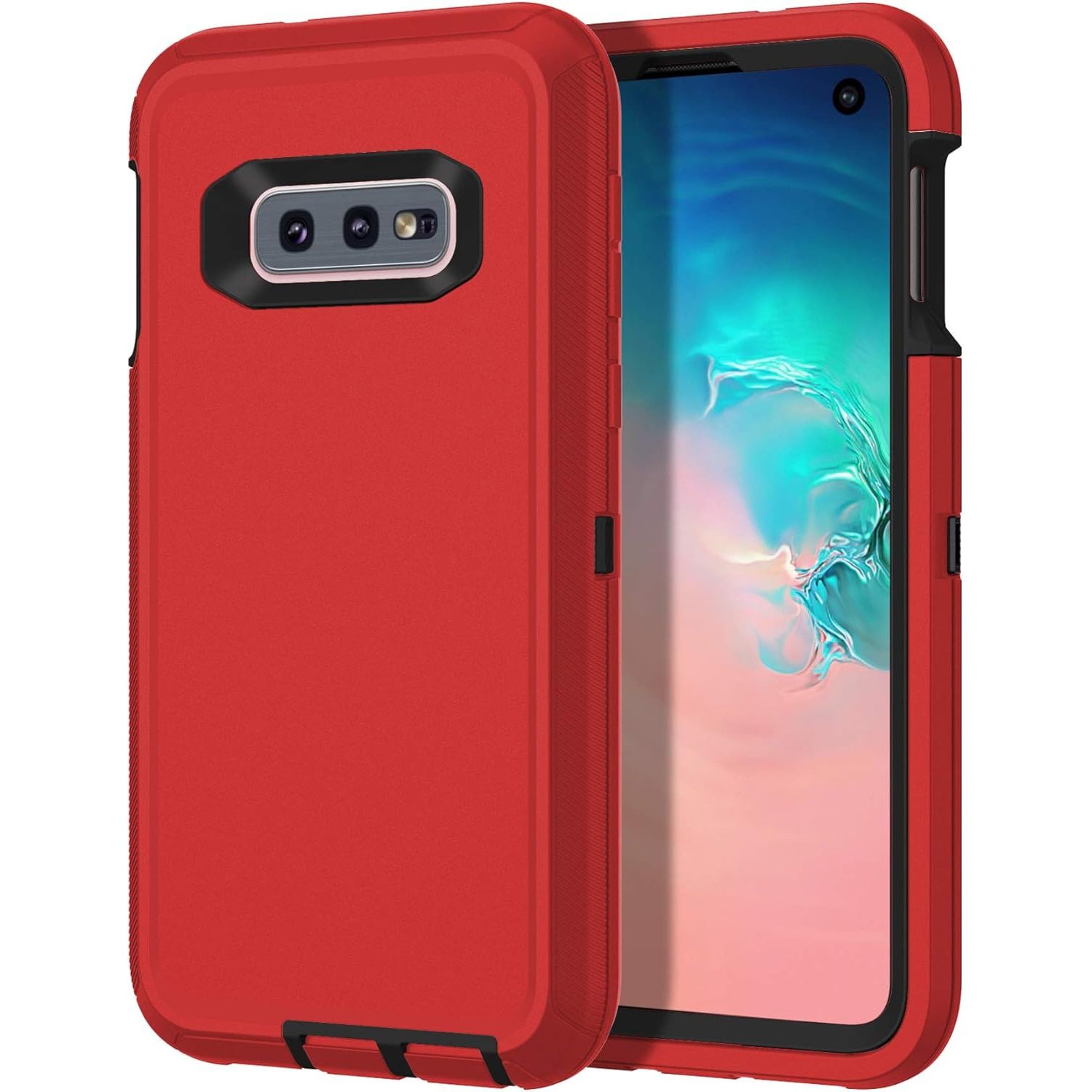 Entronix Heavy Duty Case for Samsung Galaxy S10e, Triple-Layer & Full Protection, - Entro Retail