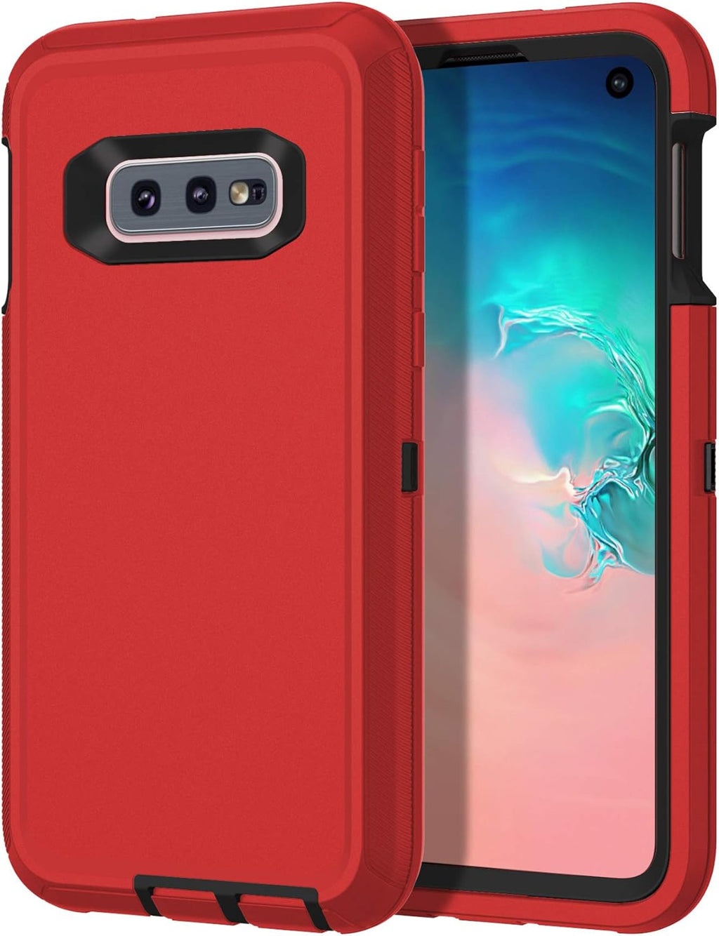 Entronix Heavy Duty Case for Samsung Galaxy S10e, Triple-Layer & Full Protection, - Entro Retail
