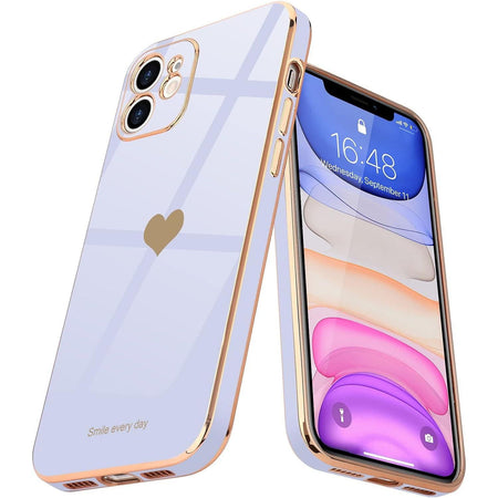 Entronix Apple iPhone 11 Case - [Smile Everyday] Luxury Heart, - Entronix