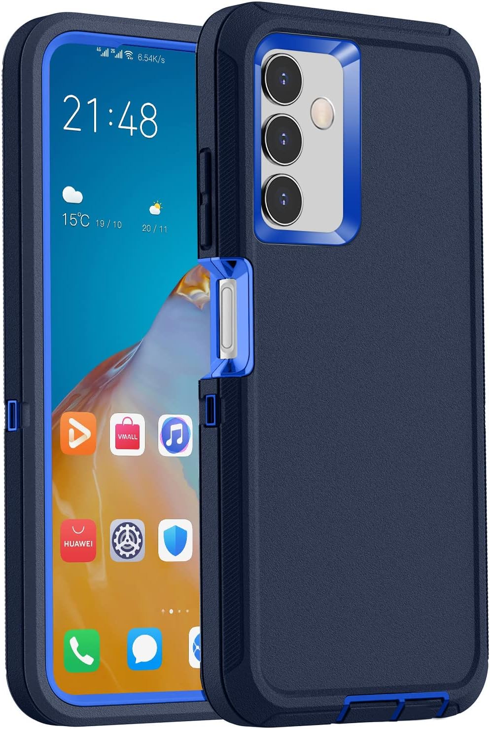Entronix Heavy Duty Case for Samsung Galaxy A13, Triple-Layer & Full Protection, - Entro Retail