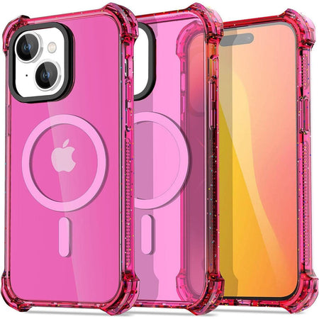 Entronix Apple iPhone 15 Plus/14 Plus [Magnetic-Compatible] Case - Bouncy Bumper, - Entronix