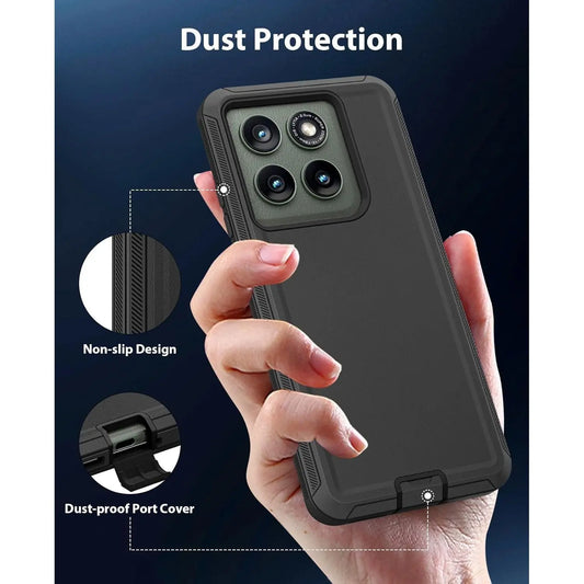 Entronix Case Compatible with Moto Edge 2025 - Triple-Layer Heavy Duty Protection - Entronix