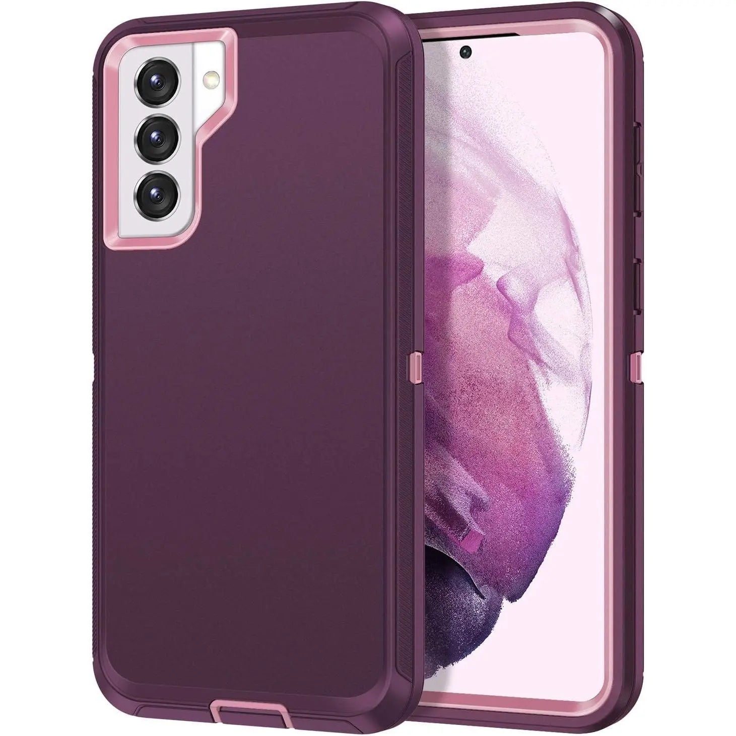 Entronix Heavy Duty Case for Samsung Galaxy S21, Triple-Layer & Full Protection, - Entro Retail