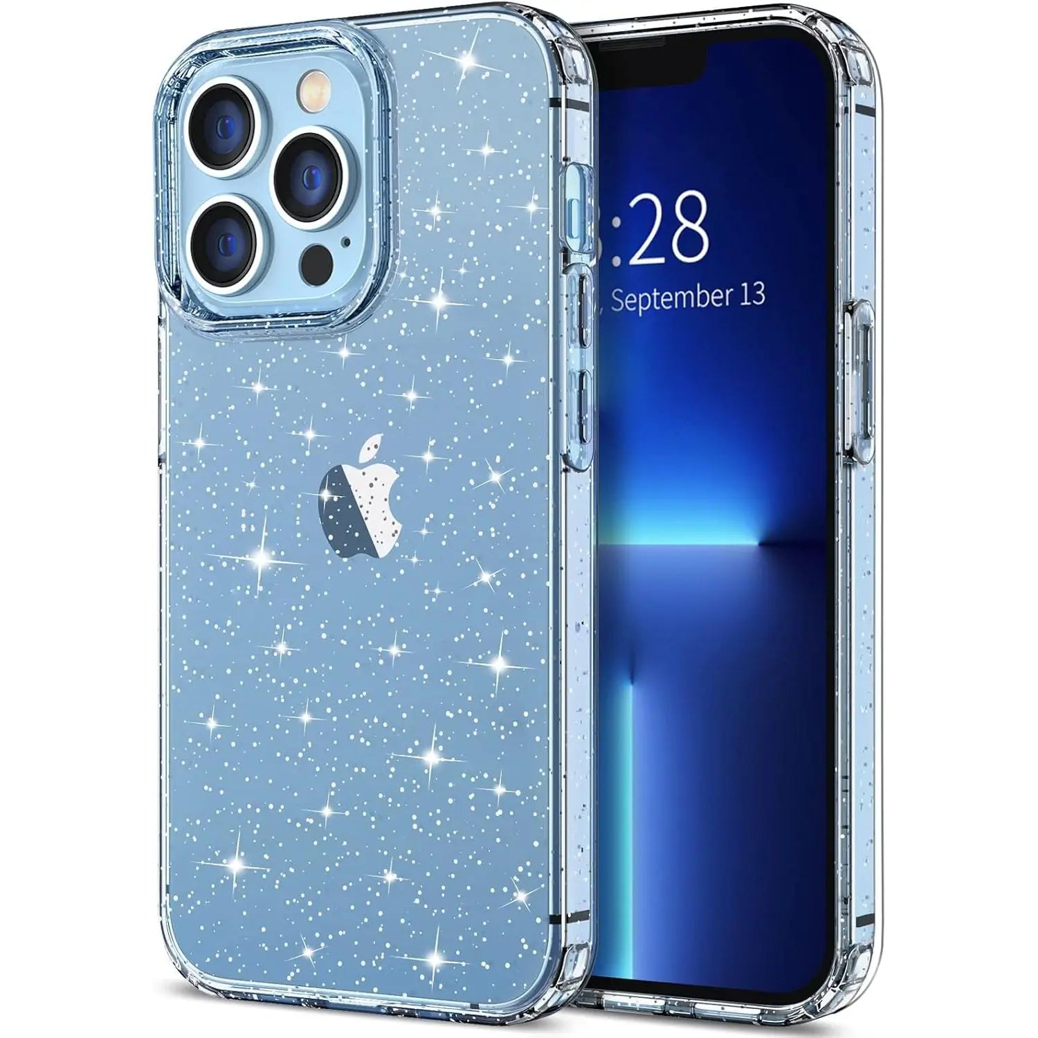 Entronix Apple iPhone 13 Pro Max Crystal Clear Case - Glitter - Entro Retail