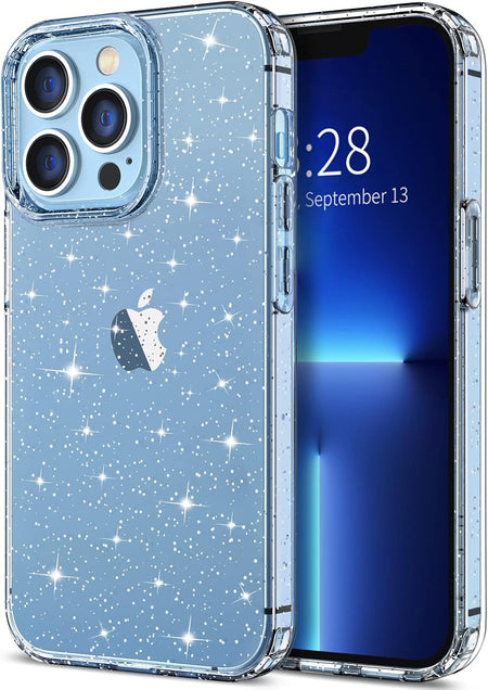 Entronix Apple iPhone 13 Pro Max Crystal Clear Case - Glitter - Entro Retail