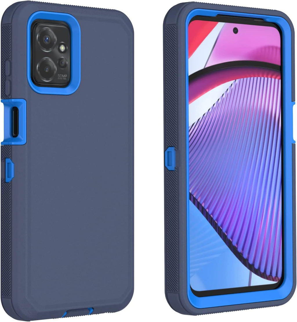 Entronix Heavy Duty Case for Motorola G Power 2023, Triple-Layer & Full Protection, - Entro Retail