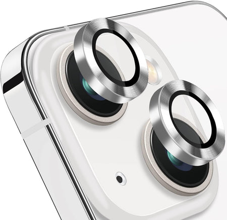 Entronix Metallic Camera Lens Protector for Apple iPhone 14, Easy Installation, - Entro Retail