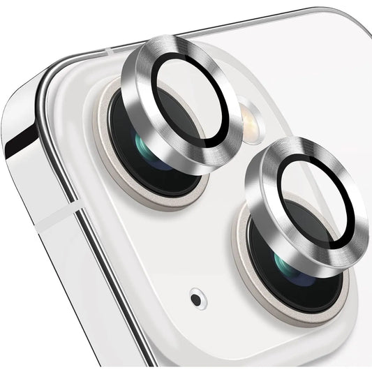 Entronix Metallic Camera Lens Protector for Apple iPhone 15, Easy Installation, - Entro Retail