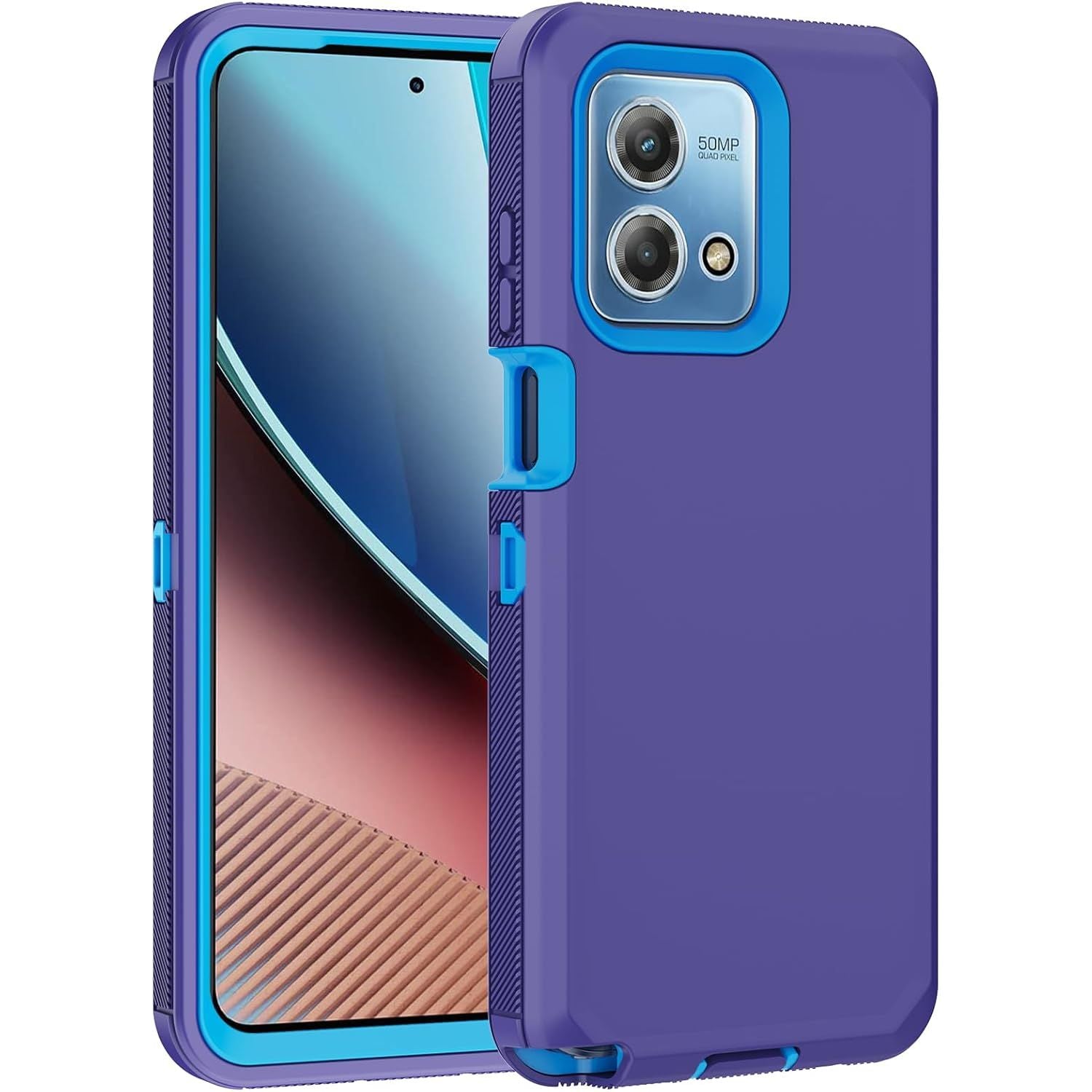 Entronix Heavy Duty Case for Motorola G Stylus 2023, Triple-Layer & Full Protection, - Entro Retail