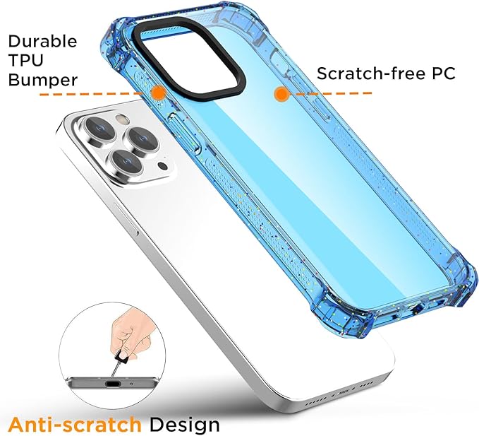 Entronix Apple iPhone 15 Plus/14 Plus [Magnetic-Compatible] Case - Bouncy Bumper, - Entronix