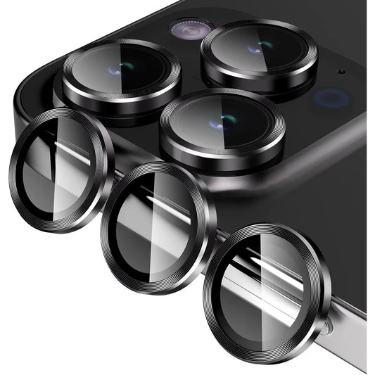 Entronix Metallic Camera Lens Protector for Apple iPhone 13 Pro, Easy Installation, - Entro Retail