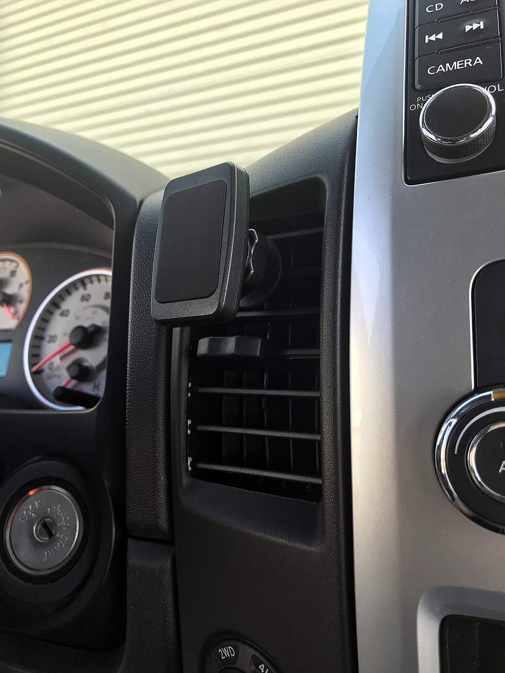 Entronix [Magnetic] Car Mount - Stick-On AC Vent Clip