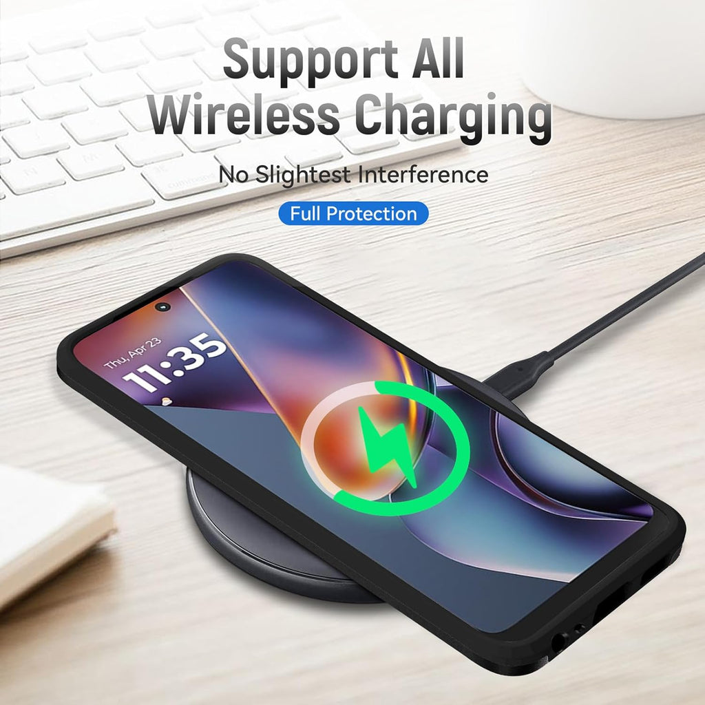 Entronix Case Compatible with Moto G Power 2025 - Soft-Touch Dual-Layer Sleek Cover