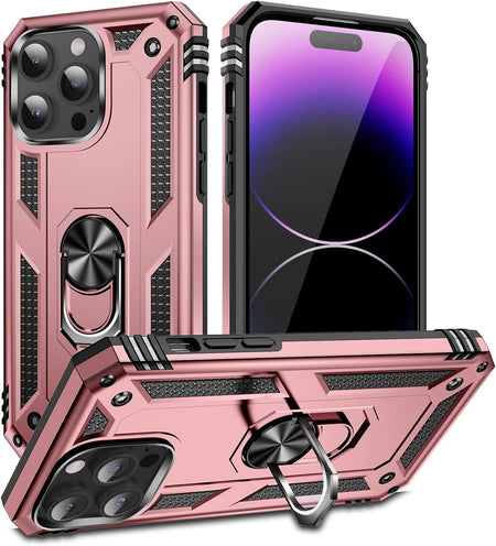 Entronix Apple iPhone 14 Pro Max Case - Guard Ring Holder, Dual Layer Protection - Entro Retail