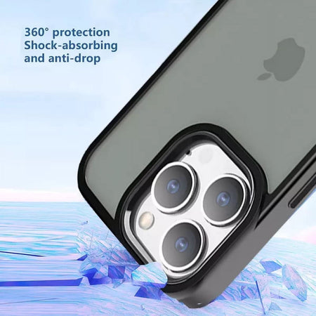 Entronix Apple iPhone 15 Pro/14 Pro Case - Translucent Hazy Matte, - Entronix