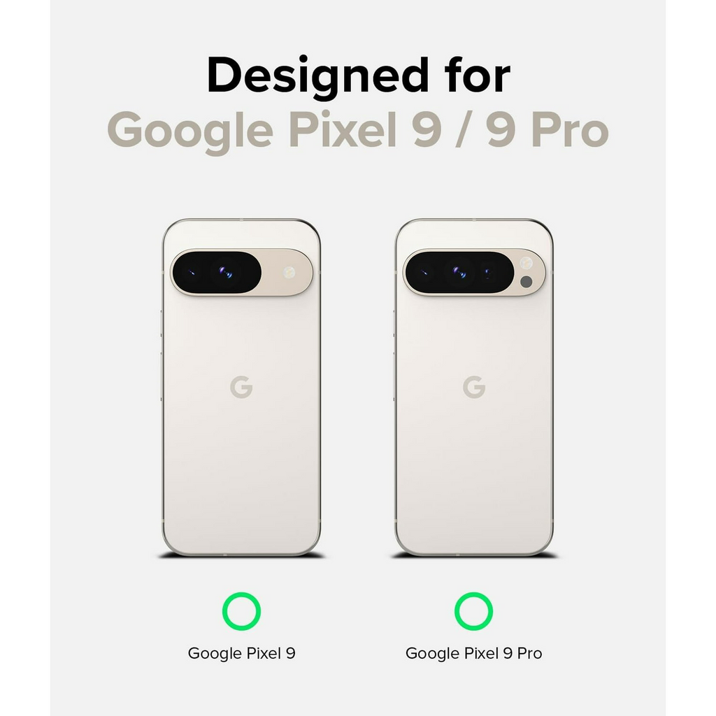 Entronix [Magnetic] Case Compatible with Pixel 9/9 Pro - [Hard Back] Slim Clear