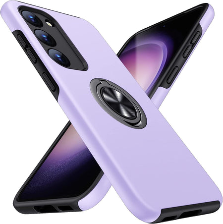 Entronix Case Designed for Samsung Galaxy A05 Heavy Duty Case with Built-in Kickstand, Dual Layer Protection Rotating Holder Ring, Sturdy Case - Entro Retail