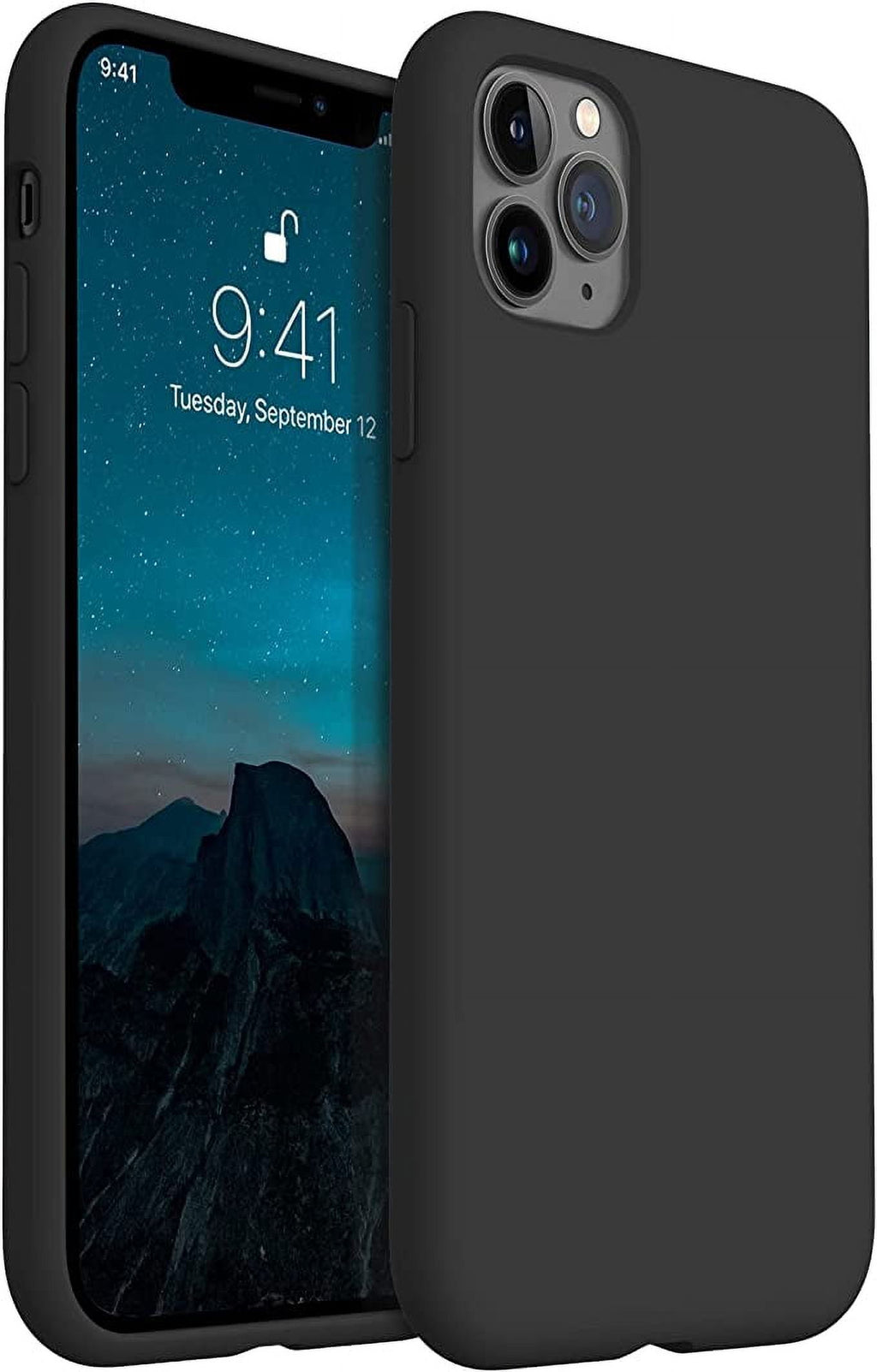 i11 Pro Max Silicone - Black
