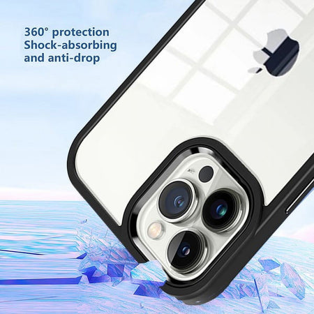 Entronix Apple iPhone 15 Pro Max/14 Pro Max Case - Impact Chrome Bumper, - Entronix