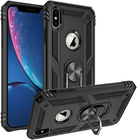 Entronix Apple iPhone XS Max Case - Guard Ring Holder, Dual Layer Protection - Entro Retail