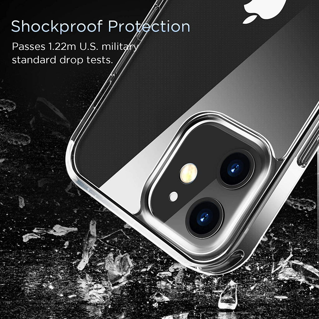 Entronix Apple iPhone 12/12 Pro Crystal Clear Case - Sturdy - Entronix