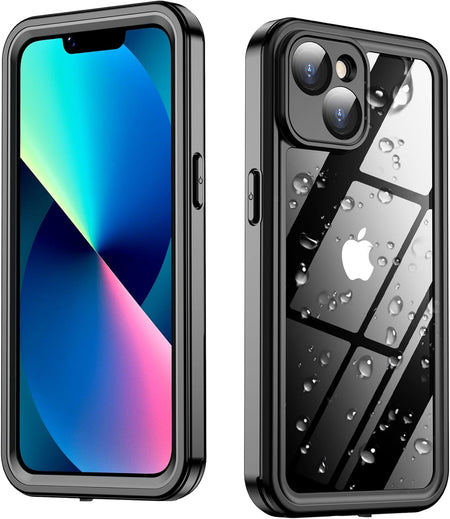 Entronix Waterproof Case for Apple iPhone 13 Case, Full Body Shockproof with Built In Screen Protector, Heavy Duty Cover - Entro Retail