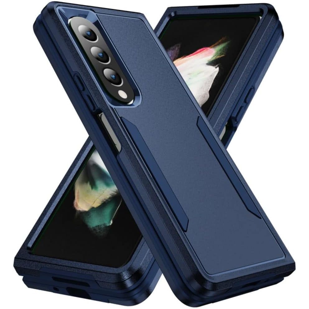 Entronix Case Designed for Samsung Galaxy Z Fold 3 Heavy Duty Case, Dual Layer Protection Shockproof Dropproof Dustproof Anti-Scratch Case - Entro Retail