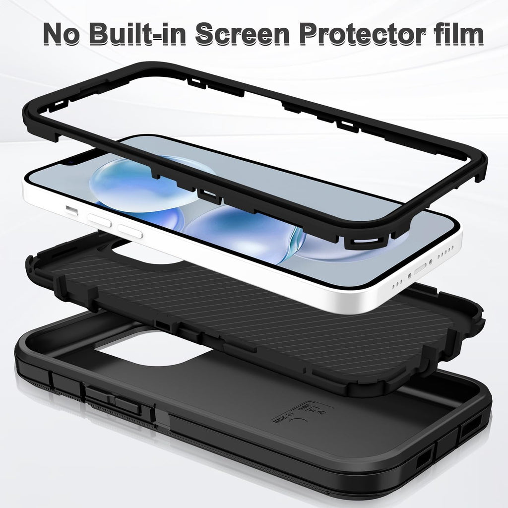 Entronix Case Compatible with iPhone 16E - Triple-Layer Heavy Duty Protection