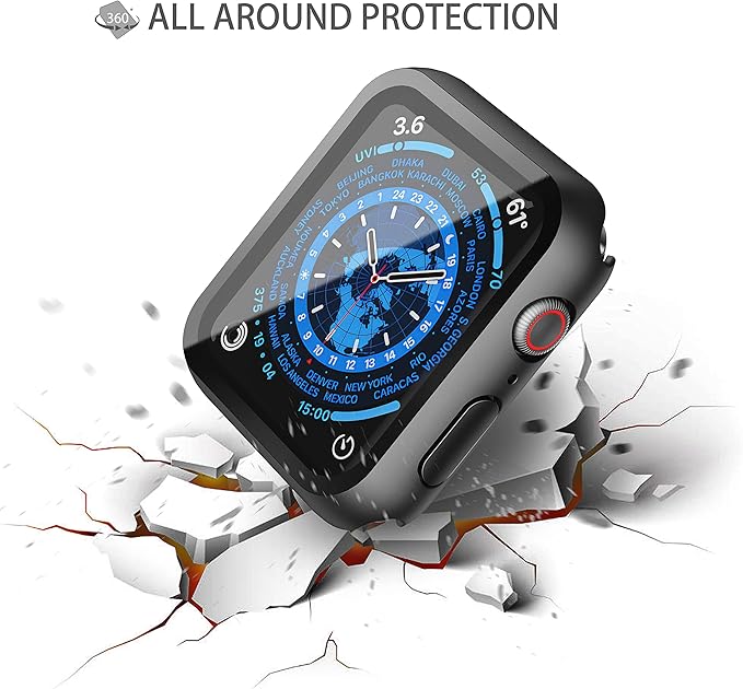 Entronix Apple Watch Series Ultra, 49mm Case - Built-In Screen Protector, - Entronix
