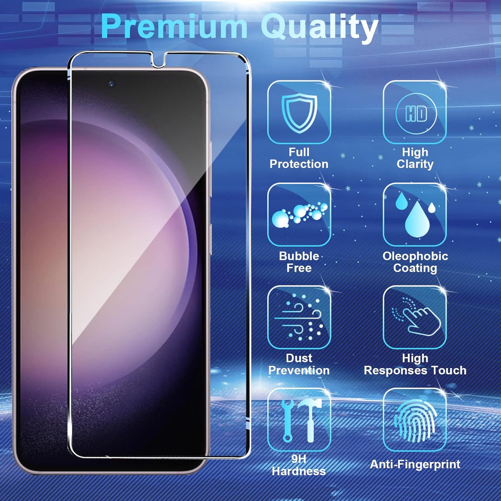 Entronix 3-in-1 Bundle for Samsung Galaxy A05, Heavy Duty Case & 2 Clear Tempered Glass Screen Protectors - Entro Retail