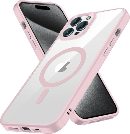 Entronix Apple iPhone 15 Pro Max [Magnetic-Compatible] Clear Matte Case - Entro Retail