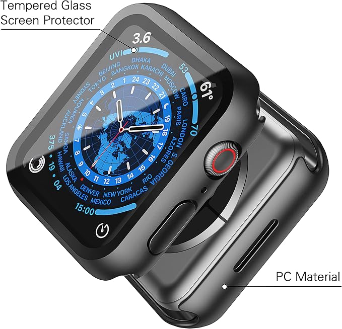 Entronix Apple Watch Series Ultra, 49mm Case - Built-In Screen Protector, - Entronix