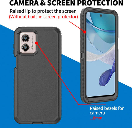 Entronix Heavy Duty Case for Motorola G Stylus 2023, Triple-Layer & Full Protection, - Entro Retail