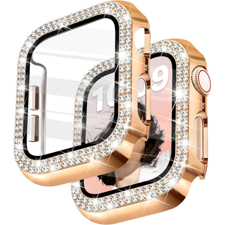Diamond Apple Watch Case SE 3-2-1 - 40mm - Rose Gold